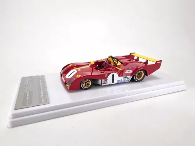 Tecnomodel Ferrari 312pb 3.0l N 1 Winner Monza 1973 Jacky Ickx 1:43 TM43-04D